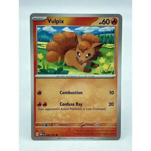 Vulpix 028/197 S&V:‎ Obsidian Flames Non-Holo Pokémon TCG Mint Unplayed